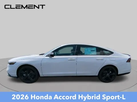 Photos of 2026 Honda Accord Hybrid Sport-L for sale in Mansfield, OH at Clement Honda of Mansfield