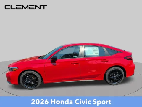 Photos of 2026 Honda Civic Sport for sale in Mansfield, OH at Clement Honda of Mansfield