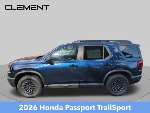 Photos of 2026 Honda Passport TrailSport for sale in Mansfield, OH at Clement Honda of Mansfield