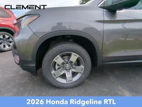 Photos of 2026 Honda Ridgeline RTL for sale in Mansfield, OH at Clement Honda of Mansfield
