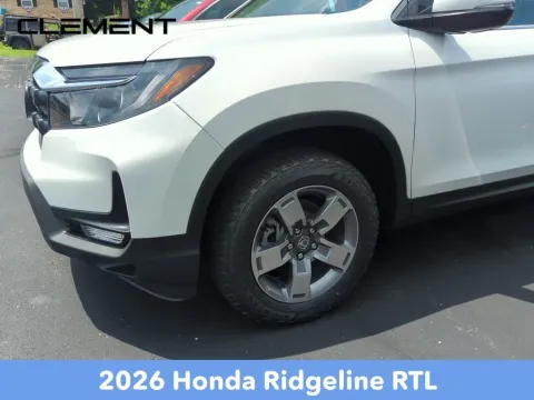 Photos of 2026 Honda Ridgeline RTL for sale in Mansfield, OH at Clement Honda of Mansfield