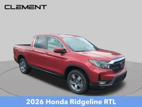 More photos of 2026 Honda Ridgeline RTL at Clement Honda of Mansfield, OH