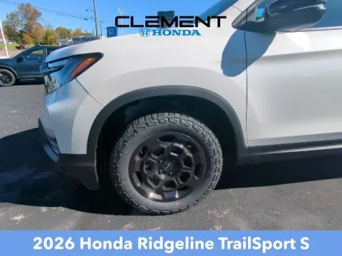 Photos of 2026 Honda Ridgeline TrailSport+ for sale in Mansfield, OH at Clement Honda of Mansfield