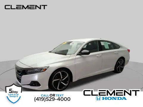 White 2022 Honda Accord Sport for sale in Mansfield, OH