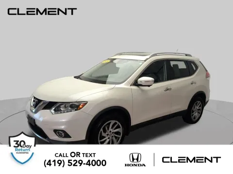 White 2015 Nissan Rogue SL for sale in Mansfield, OH