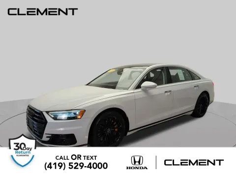 White 2020 Audi A8 L 60 for sale in Mansfield, OH