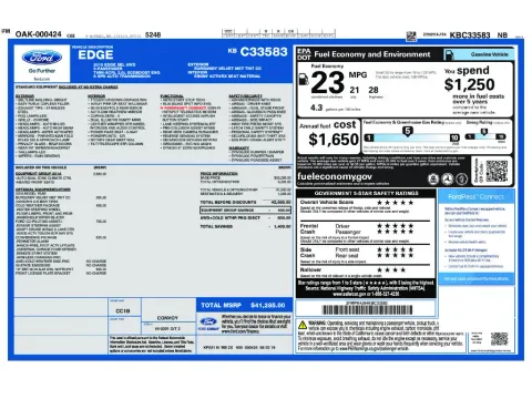 Photos of 2019 Ford Edge SEL for sale in Mansfield, OH at Clement Honda of Mansfield