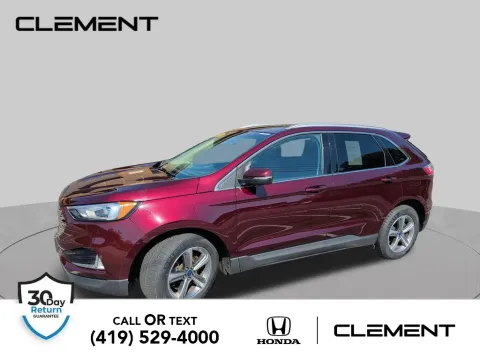 Red 2019 Ford Edge SEL for sale in Mansfield, OH