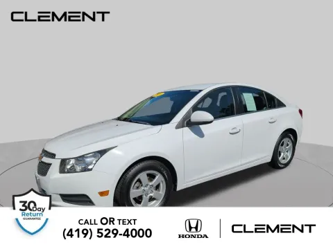 White 2014 Chevrolet Cruze 1LT for sale in Mansfield, OH