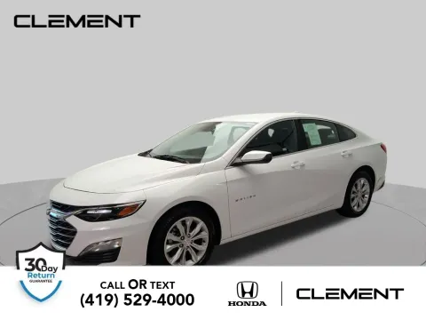 White 2024 Chevrolet Malibu LT for sale in Mansfield, OH