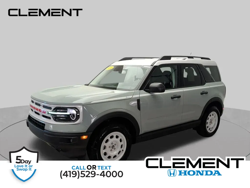 Gray 2024 Ford Bronco Sport Heritage for sale in Mansfield, OH