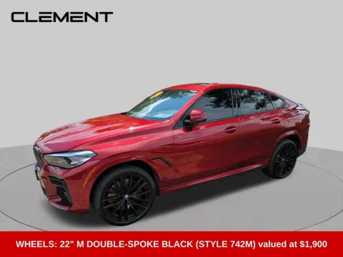 Another view of 2022 BMW X6 M50i for sale in Mansfield, OH at Clement Honda of Mansfield
