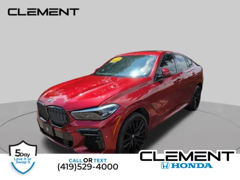 Red 2022 BMW X6 M50i for sale in Mansfield, OH