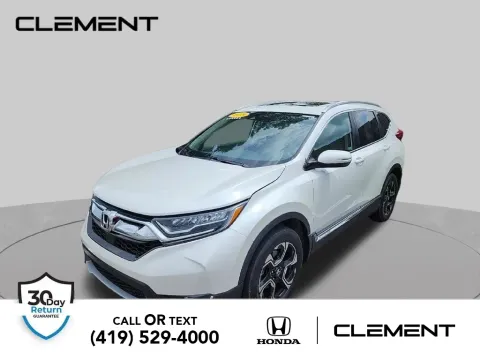 White 2018 Honda CR-V Touring for sale in Mansfield, OH