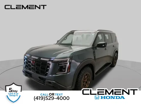 Black 2025 Nissan Armada PRO-4X for sale in Mansfield, OH