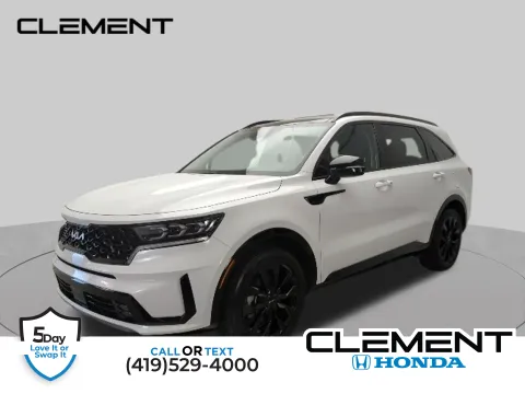White 2023 Kia Sorento SX for sale in Mansfield, OH