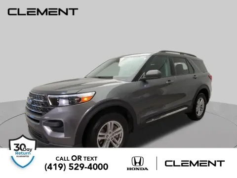 Gray 2023 Ford Explorer XLT for sale in Mansfield, OH