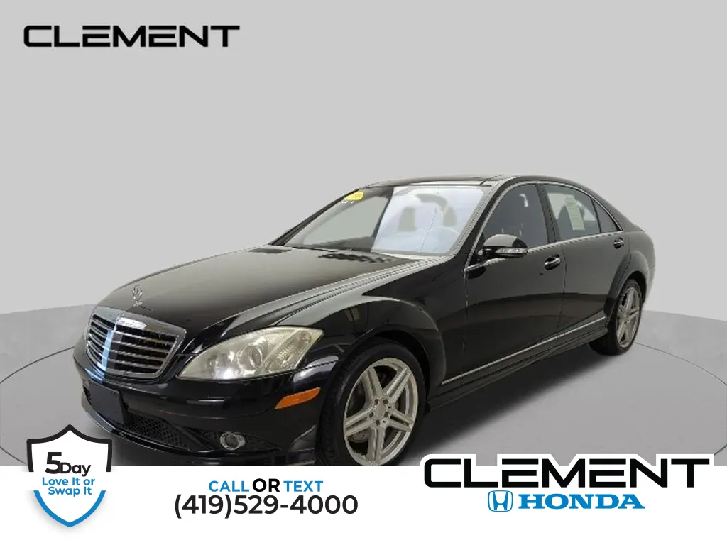 Black 2007 Mercedes-Benz S-Class S 550 for sale in Mansfield, OH