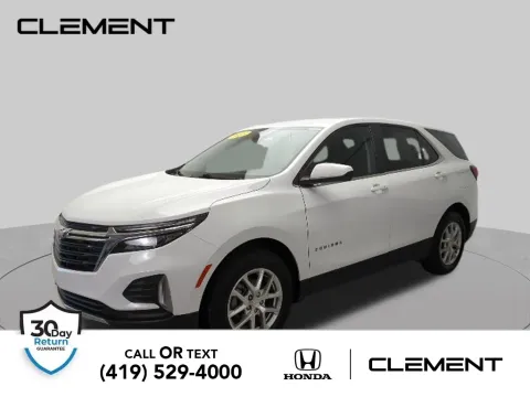 White 2023 Chevrolet Equinox LT for sale in Mansfield, OH