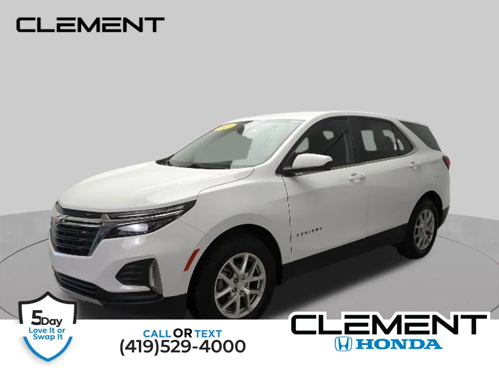 White 2023 Chevrolet Equinox LT for sale in Mansfield, OH