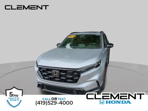 Silver 2024 Honda CR-V Hybrid Sport for sale in Mansfield, OH