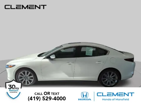 White 2025 Mazda Mazda3 2.5 S Preferred Package for sale in Mansfield, OH