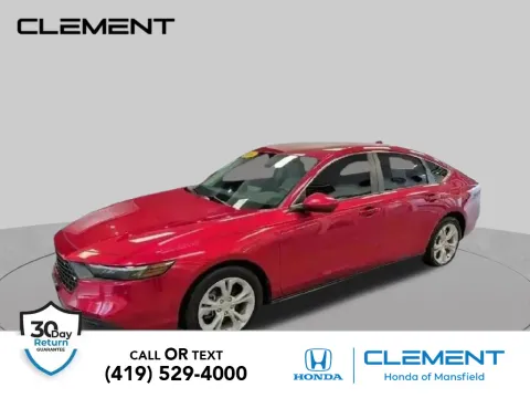 Red 2024 Honda Accord LX for sale in Mansfield, OH
