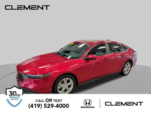 Red 2024 Honda Accord LX for sale in Mansfield, OH