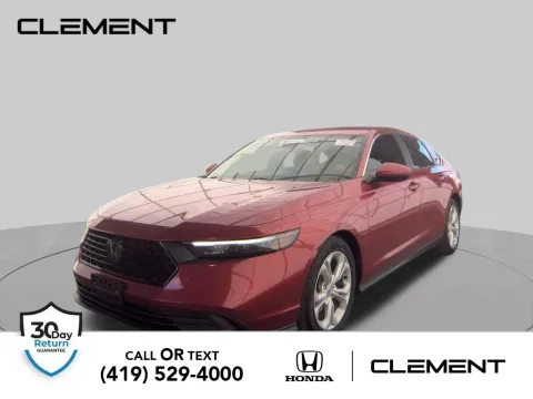 Red 2024 Honda Accord LX for sale in Mansfield, OH