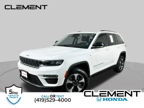 White 2023 Jeep Grand Cherokee 4xe for sale in Mansfield, OH