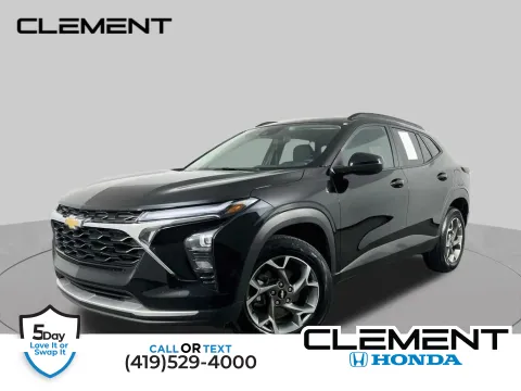 Black 2025 Chevrolet Trax LT for sale in Mansfield, OH