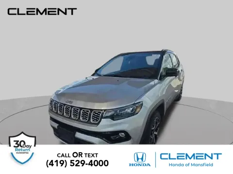 Silver 2025 Jeep Compass Limited for sale in Mansfield, OH
