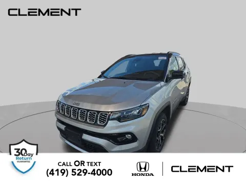 Silver 2025 Jeep Compass Limited for sale in Mansfield, OH