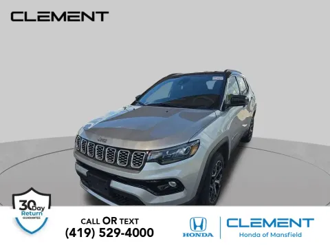 Silver 2025 Jeep Compass Limited for sale in Mansfield, OH