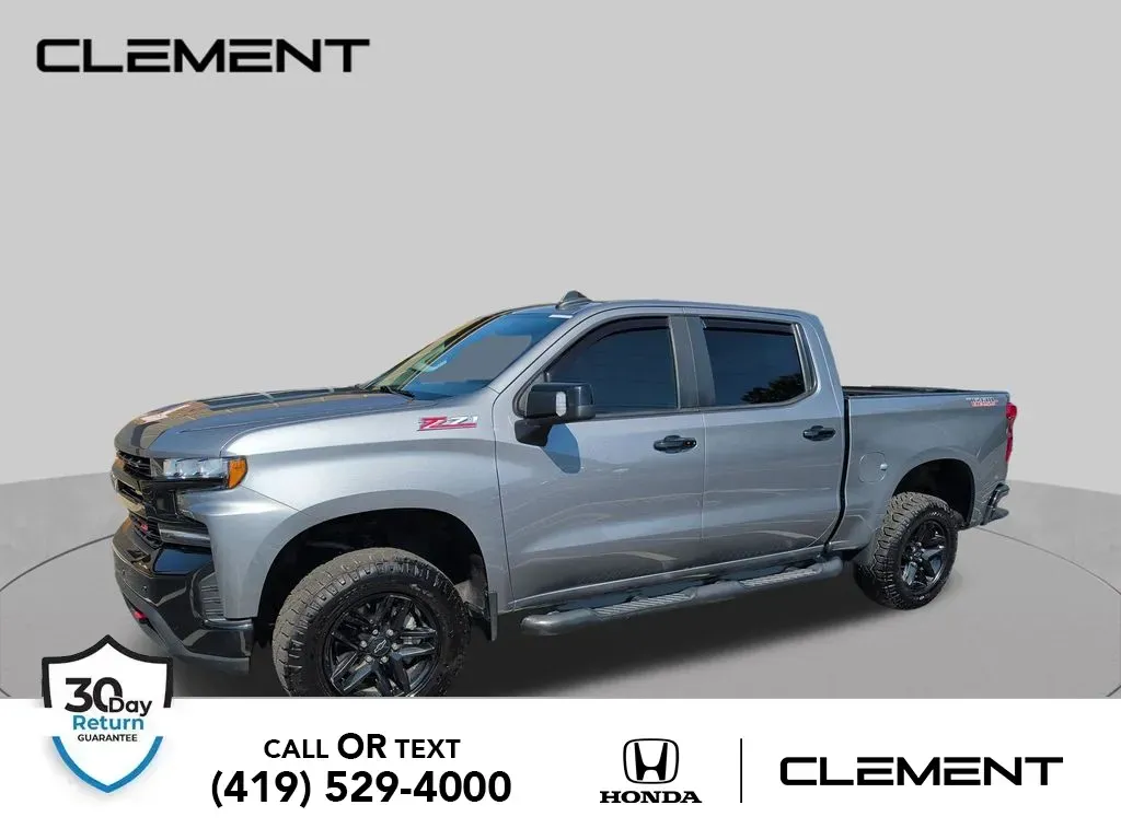 Gray 2022 Chevrolet Silverado 1500 LTD LT Trail Boss for sale in Mansfield, OH