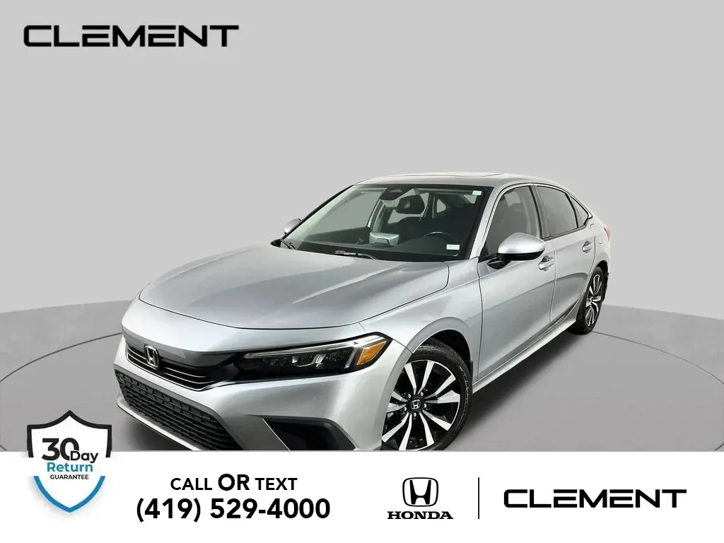 Silver 2022 Honda Civic EX for sale in Mansfield, OH