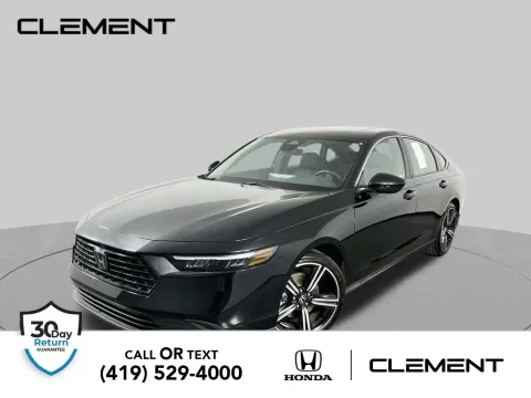 Black 2024 Honda Accord Hybrid Sport for sale in Mansfield, OH