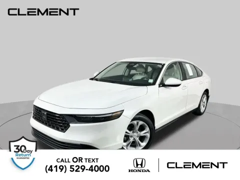 White 2024 Honda Accord LX for sale in Mansfield, OH
