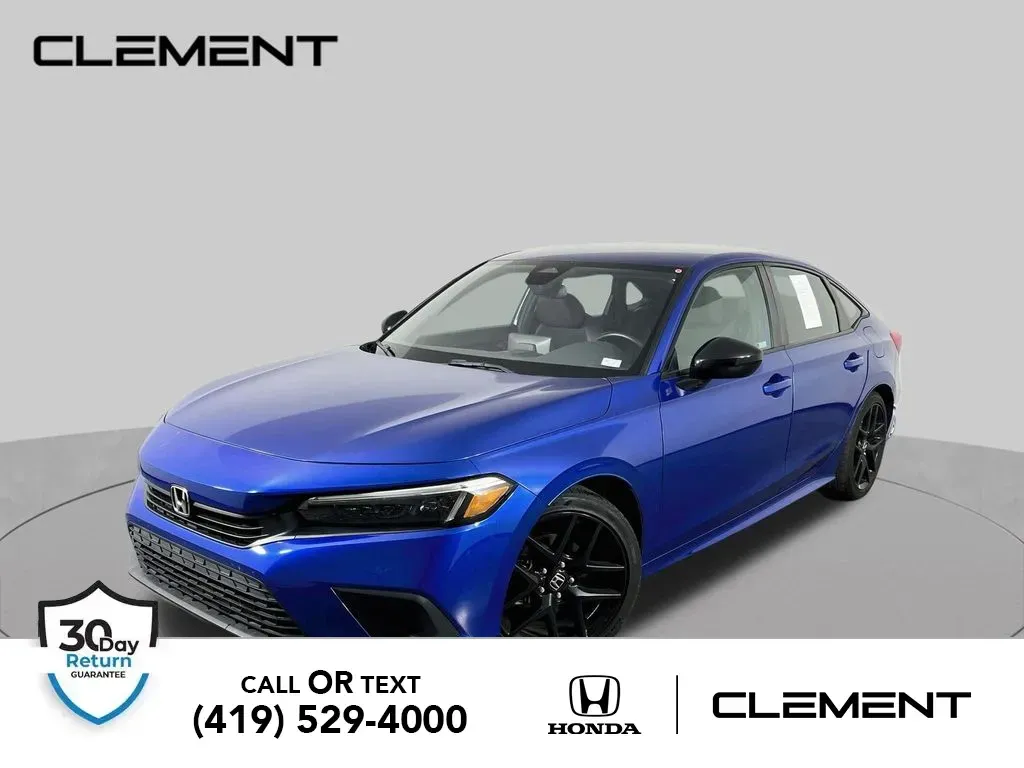 Blue 2024 Honda Civic Sport for sale in Mansfield, OH