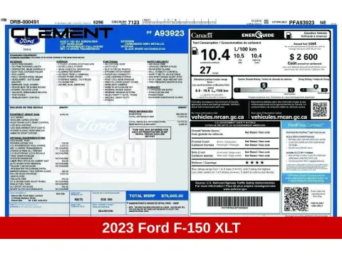 More photos of 2023 Ford F-150 XLT at Clement Honda of Mansfield, OH