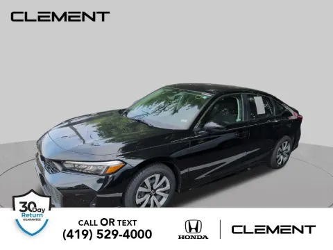 Black 2026 Honda Civic LX for sale in Mansfield, OH
