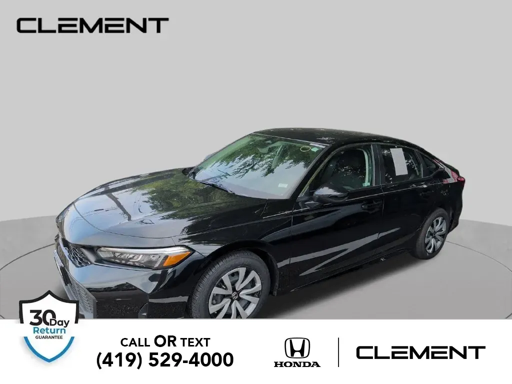 Black 2026 Honda Civic LX for sale in Mansfield, OH