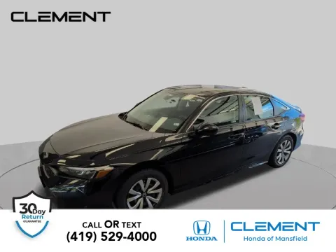 Black 2026 Honda Civic LX for sale in Mansfield, OH