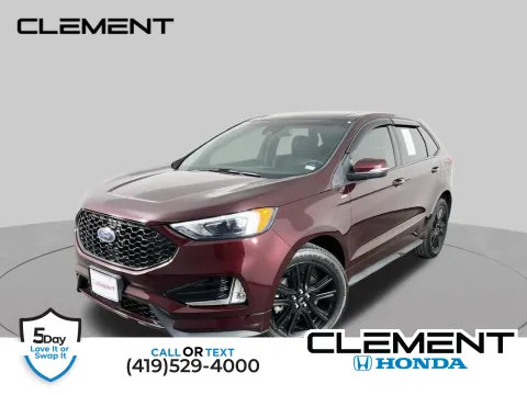 Red 2020 Ford Edge ST Line for sale in Mansfield, OH