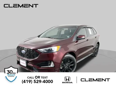 Red 2020 Ford Edge ST Line for sale in Mansfield, OH