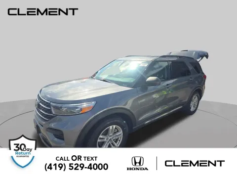 Gray 2022 Ford Explorer XLT for sale in Mansfield, OH
