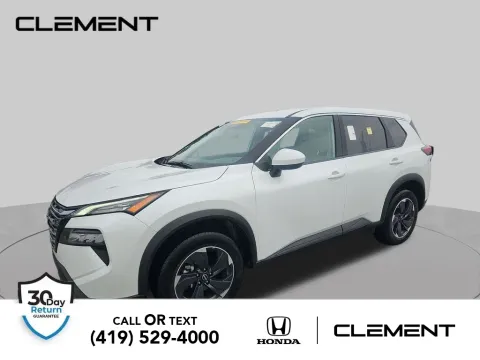 White 2025 Nissan Rogue SV for sale in Mansfield, OH
