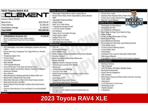 More photos of 2023 Toyota RAV4 XLE at Clement Honda of Mansfield, OH
