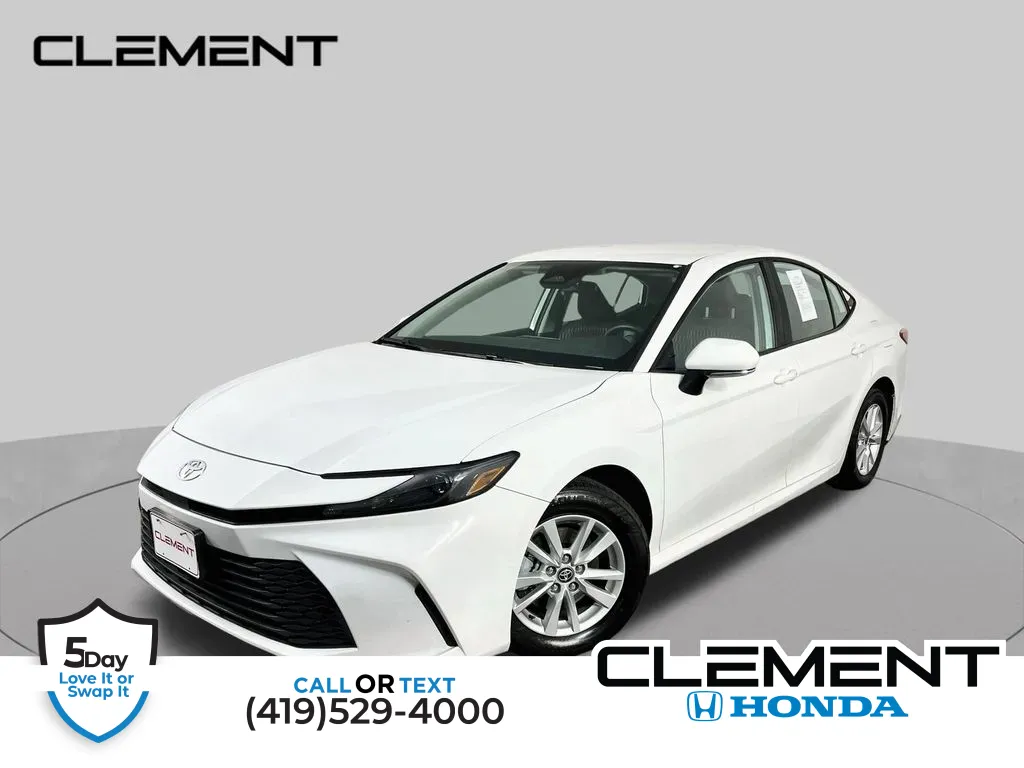 White 2025 Toyota Camry LE for sale in Mansfield, OH