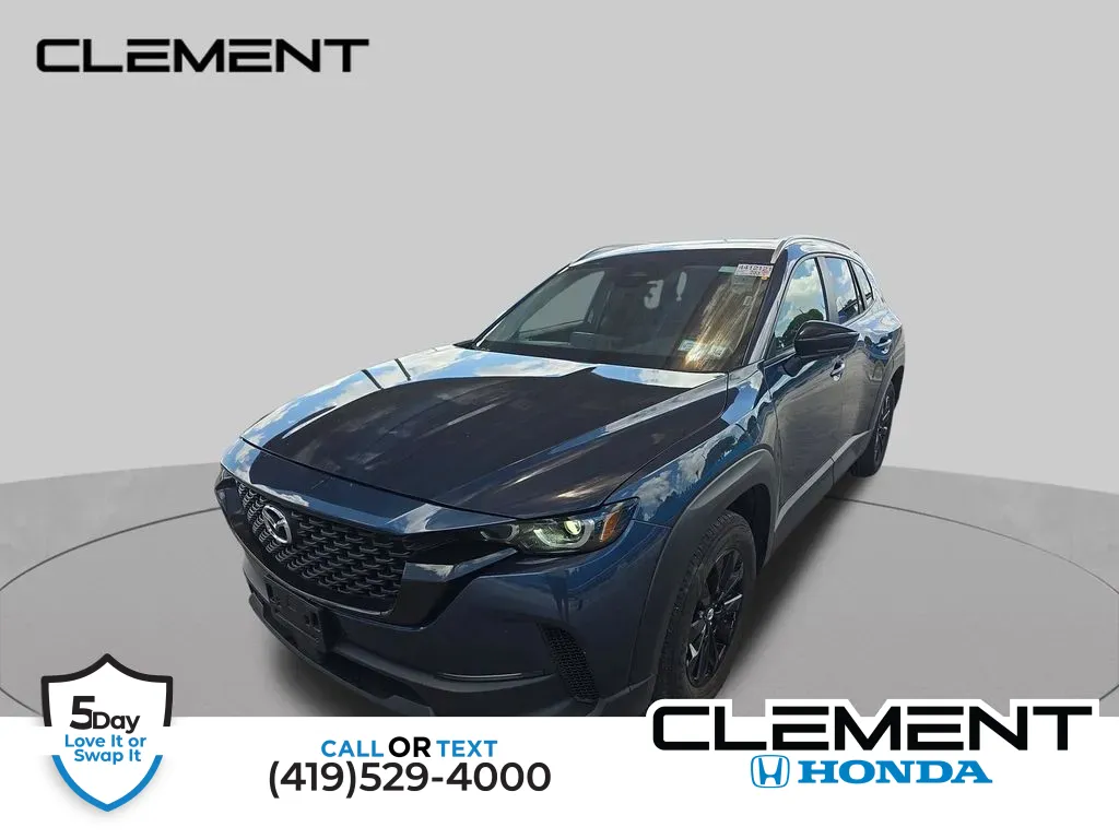 Blue 2025 Mazda CX-50 2.5 S Preferred Package for sale in Mansfield, OH